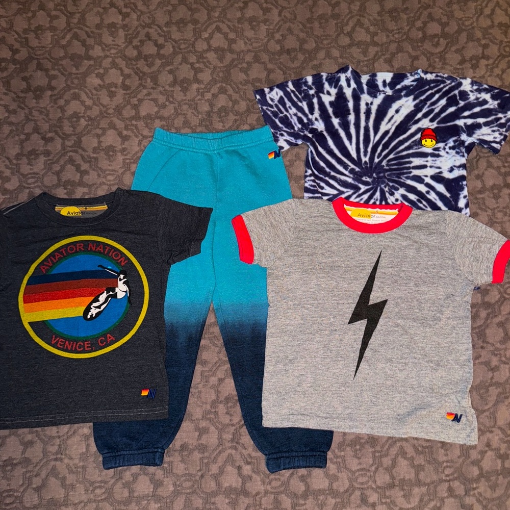 AVIATOR NATION🌈⚡️Bundle Little Boys Size 6